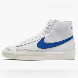 Nike Womens Blazer Mid 77 White/Game Royal-Sail-Black size 7.5
